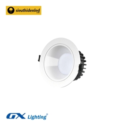 Đèn led âm trần tán quang cao cấp GX-DL02 IP54 ( Chống ẩm )